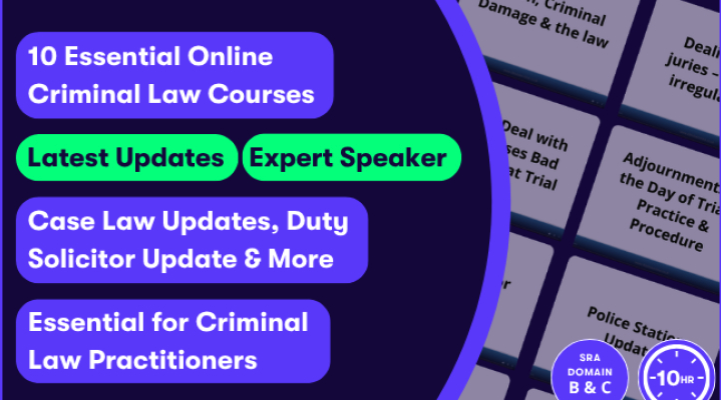 Criminal Law CPD Bundle 2026
