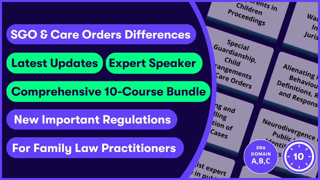 Children Law CPD Bundle 2026
