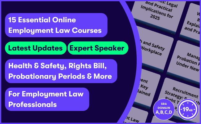 Employment Law Update 2025 Bundle