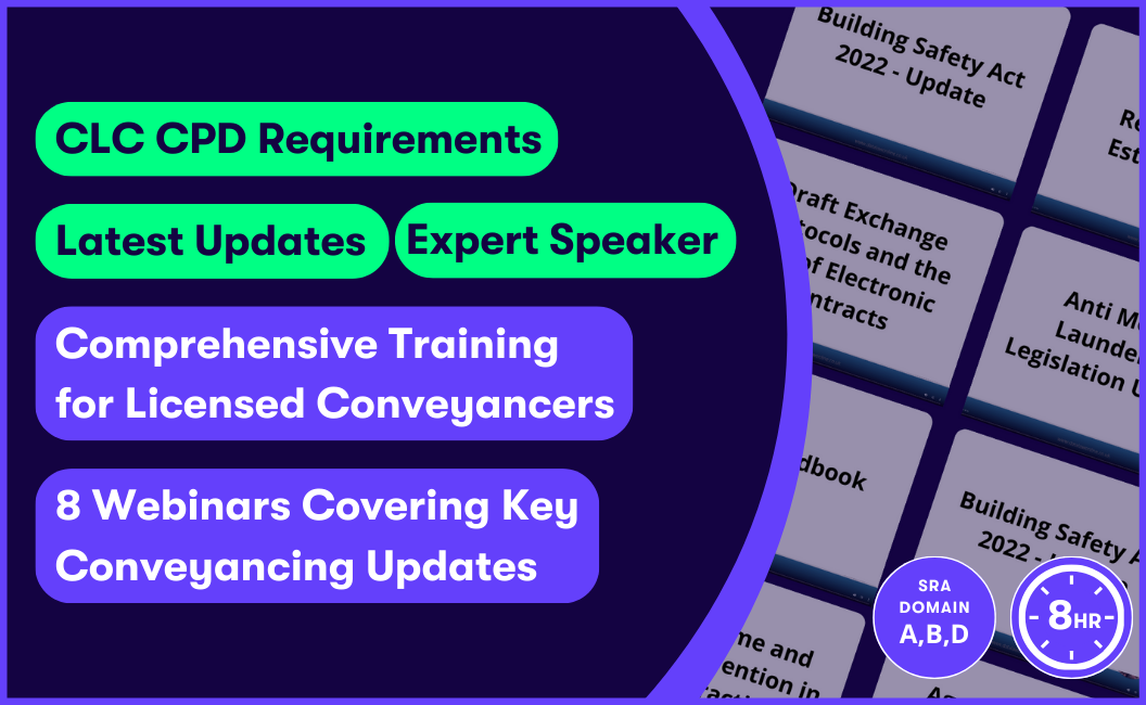 Essential Conveyancing Training CLC Update Bundle - Council For Licensed Conveyancers