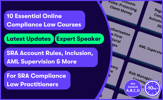 Regulatory and Compliance CPD Bundle 2026