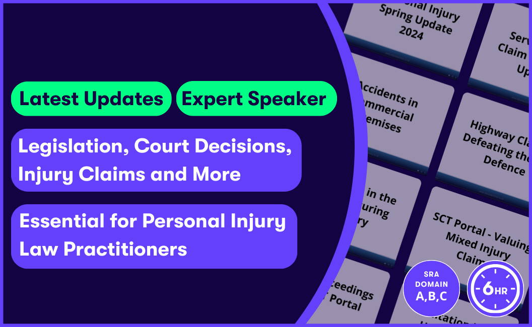 Personal Injury Updates 2024 Bundle