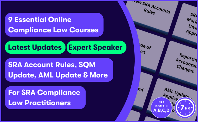 SRA Regulatory and Compliance Update 2025 Bundle