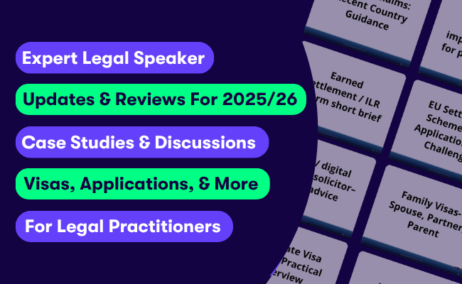 Immigration Law CPD Bundle 2026