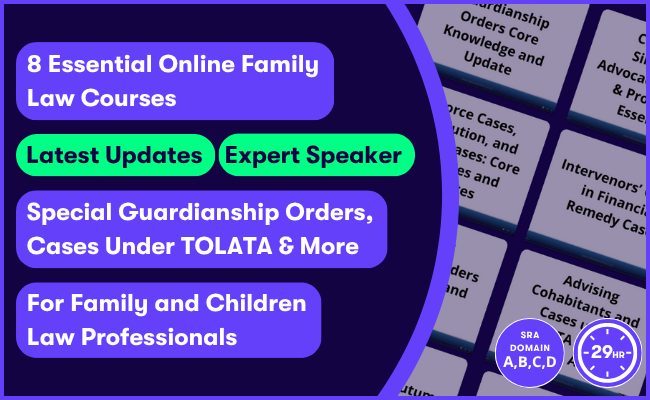 Family Law Update 2025 Bundle 